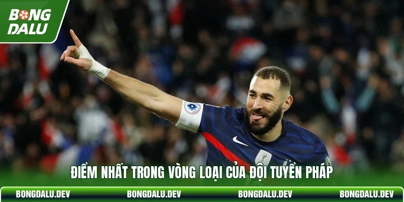 Điểm nhất trong vòng loại của đội tuyển Pháp